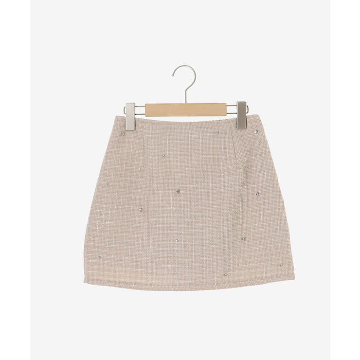 ビジュー付き台形ミニスカパン | MAJESTIC LEGON  | 詳細画像40 