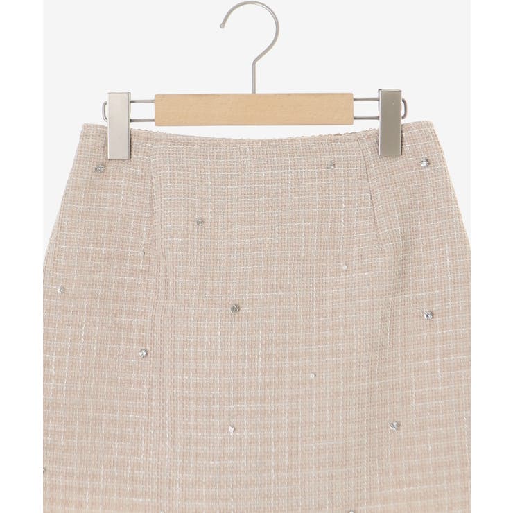 ビジュー付き台形ミニスカパン | MAJESTIC LEGON  | 詳細画像43 