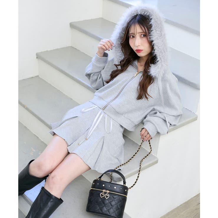 プリーツラメミニスカパン | MAJESTIC LEGON  | 詳細画像18 