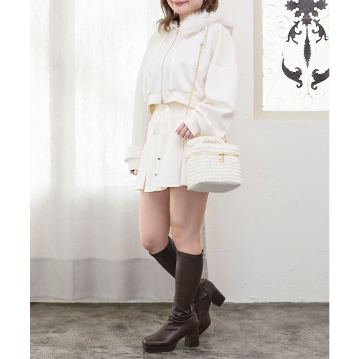 プリーツラメミニスカパン | MAJESTIC LEGON  | 詳細画像3 