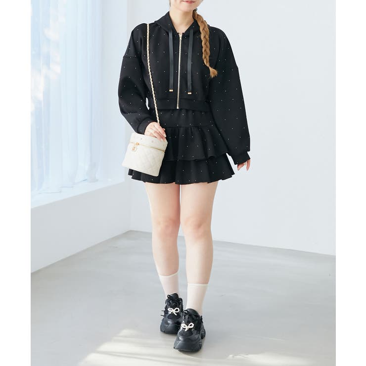 キラキララインストーンスカパン | MAJESTIC LEGON  | 詳細画像17 