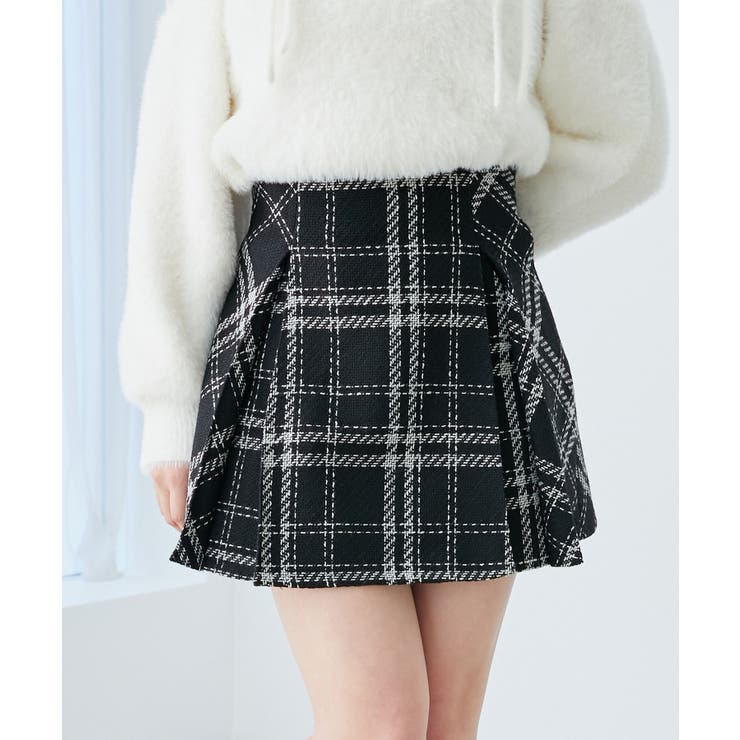 ボックスプリーツフレアミニスカパン | MAJESTIC LEGON  | 詳細画像15 