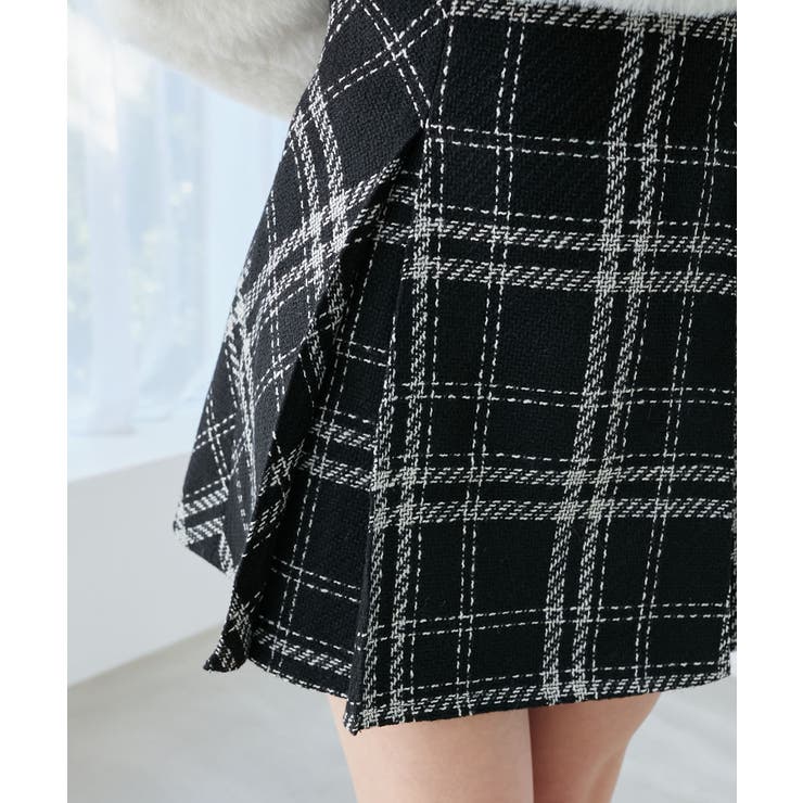 ボックスプリーツフレアミニスカパン | MAJESTIC LEGON  | 詳細画像18 