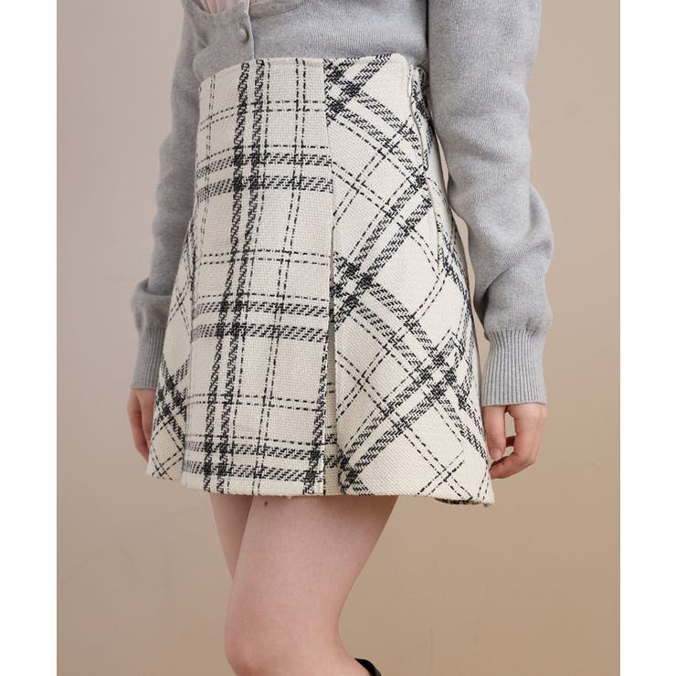 ボックスプリーツフレアミニスカパン | MAJESTIC LEGON  | 詳細画像6 