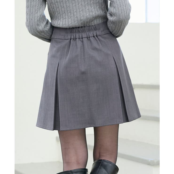 ゴールドボタンプリーツミニスカパン | MAJESTIC LEGON  | 詳細画像14 