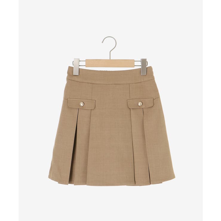 ゴールドボタンプリーツミニスカパン | MAJESTIC LEGON  | 詳細画像18 