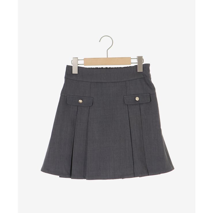 ゴールドボタンプリーツミニスカパン | MAJESTIC LEGON  | 詳細画像19 