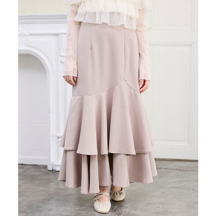 キラキラレースアップマーメイドスカート | MAJESTIC LEGON  | 詳細画像16 