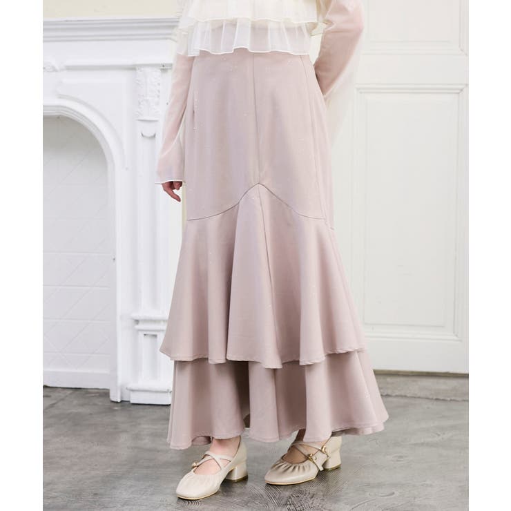 キラキラレースアップマーメイドスカート | MAJESTIC LEGON  | 詳細画像17 