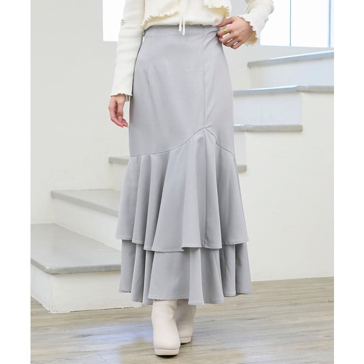 キラキラレースアップマーメイドスカート | MAJESTIC LEGON  | 詳細画像24 