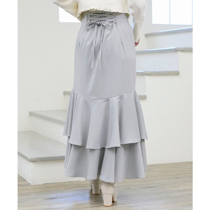 キラキラレースアップマーメイドスカート | MAJESTIC LEGON  | 詳細画像26 