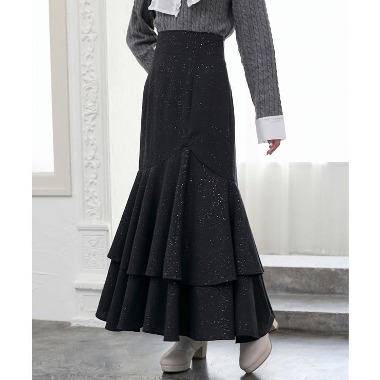 キラキラレースアップマーメイドスカート | MAJESTIC LEGON  | 詳細画像35 