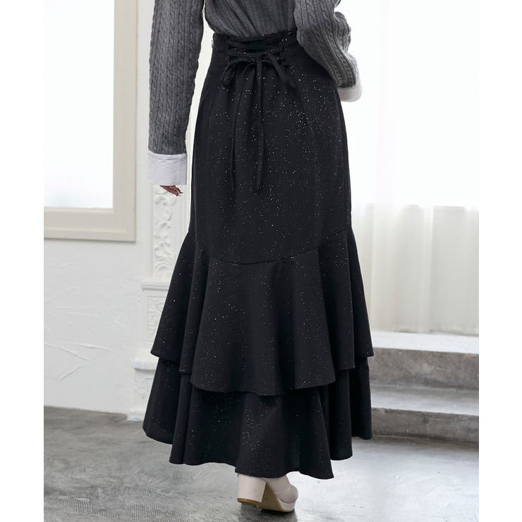 キラキラレースアップマーメイドスカート | MAJESTIC LEGON  | 詳細画像36 