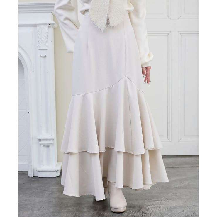 キラキラレースアップマーメイドスカート | MAJESTIC LEGON  | 詳細画像8 