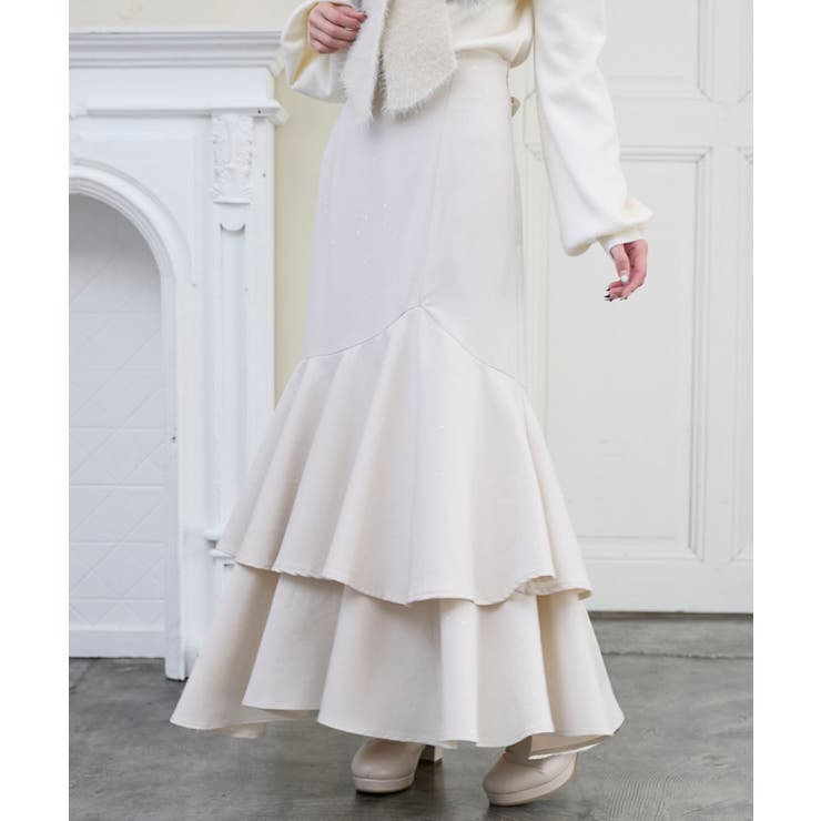 キラキラレースアップマーメイドスカート | MAJESTIC LEGON  | 詳細画像9 