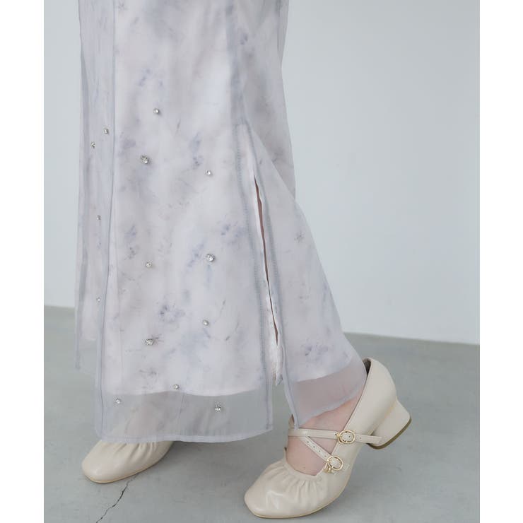 シアーレイヤードフラワースカート | MAJESTIC LEGON  | 詳細画像18 