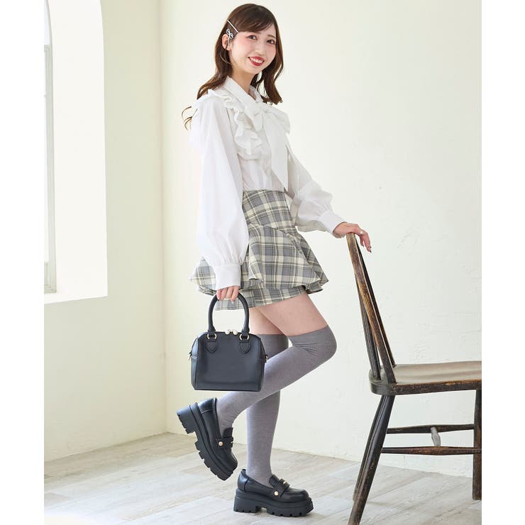 レイヤードライクフレアショートスカパン | MAJESTIC LEGON  | 詳細画像12 