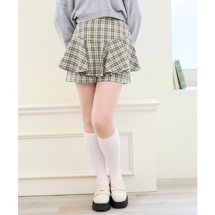 レイヤードライクフレアショートスカパン | MAJESTIC LEGON  | 詳細画像21 