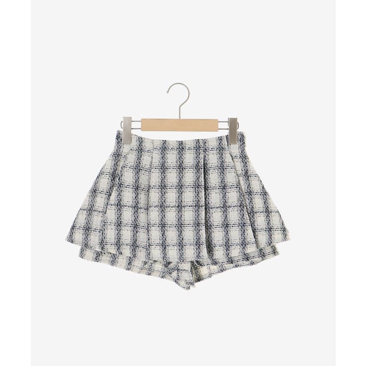 レイヤードデザインツイードスカパン | MAJESTIC LEGON  | 詳細画像24 