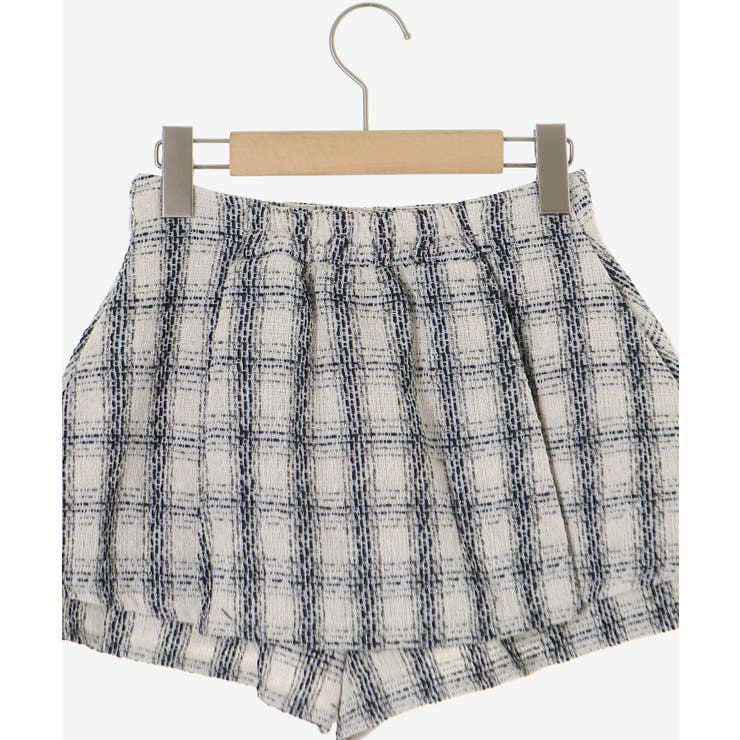 レイヤードデザインツイードスカパン | MAJESTIC LEGON  | 詳細画像28 