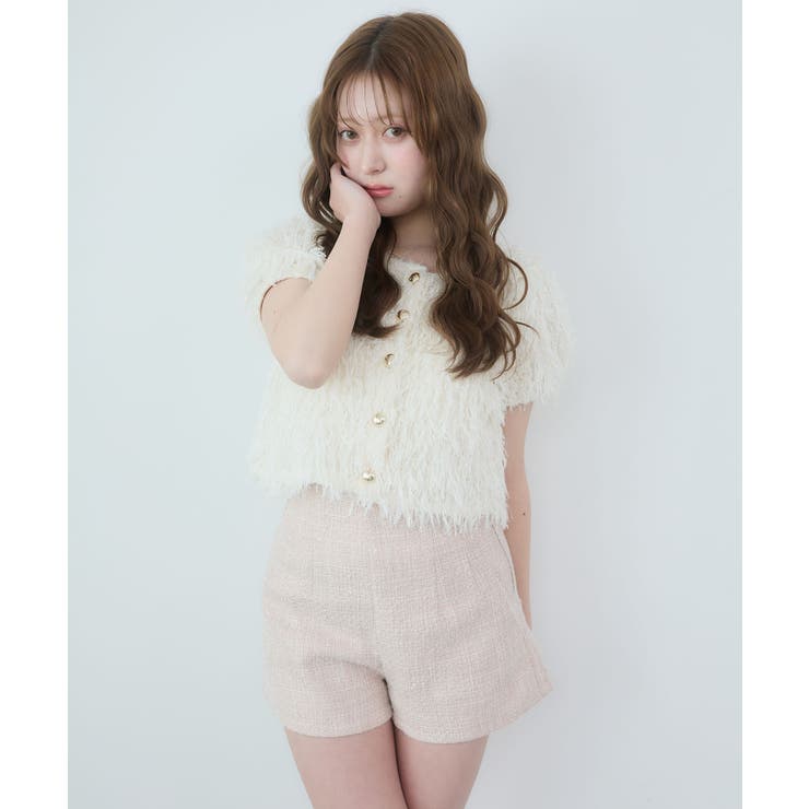 キラキラツイードショートパンツ | MAJESTIC LEGON  | 詳細画像10 