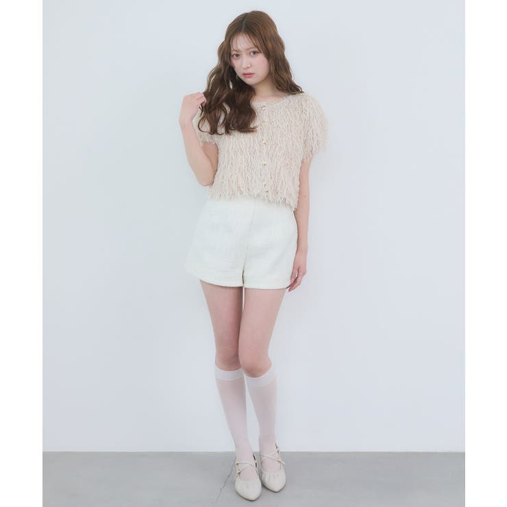 キラキラツイードショートパンツ | MAJESTIC LEGON  | 詳細画像3 