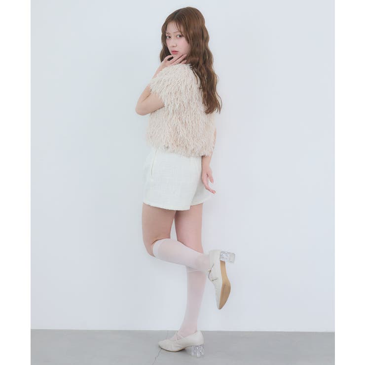 キラキラツイードショートパンツ | MAJESTIC LEGON  | 詳細画像4 