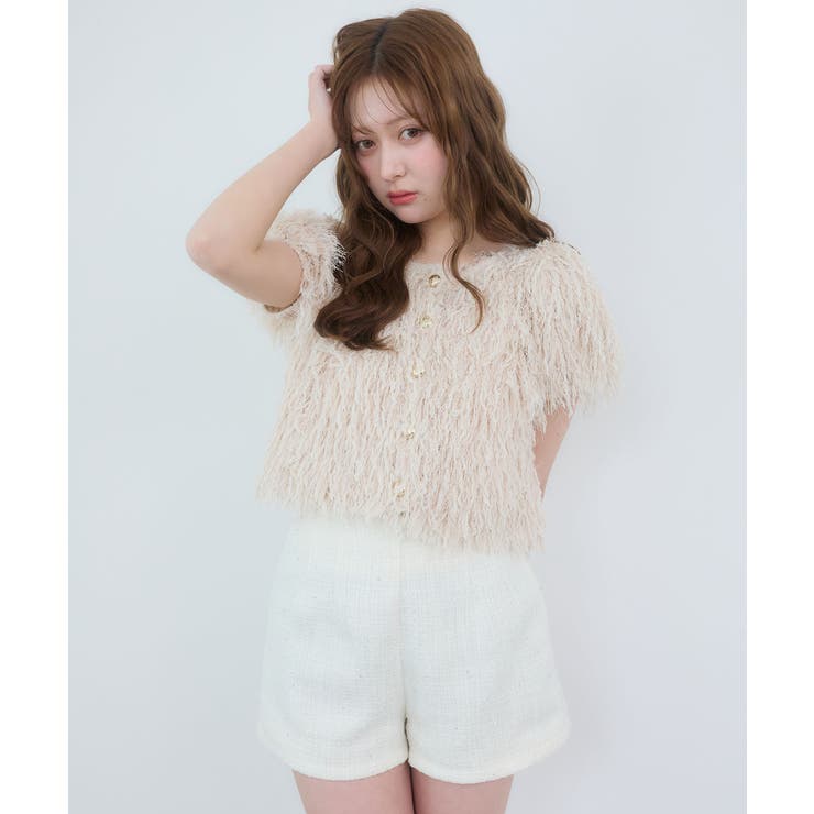 キラキラツイードショートパンツ | MAJESTIC LEGON  | 詳細画像6 