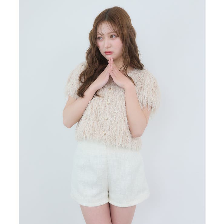 キラキラツイードショートパンツ | MAJESTIC LEGON  | 詳細画像7 