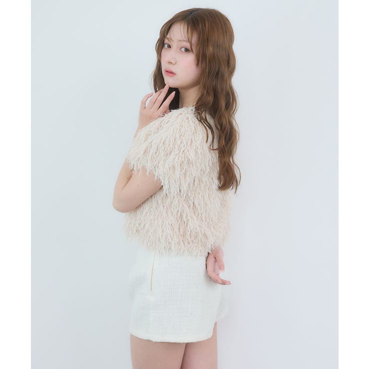 キラキラツイードショートパンツ | MAJESTIC LEGON  | 詳細画像8 