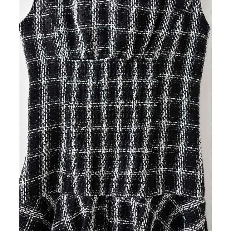 リボンブローチセットツイードワンピ | MAJESTIC LEGON  | 詳細画像21 