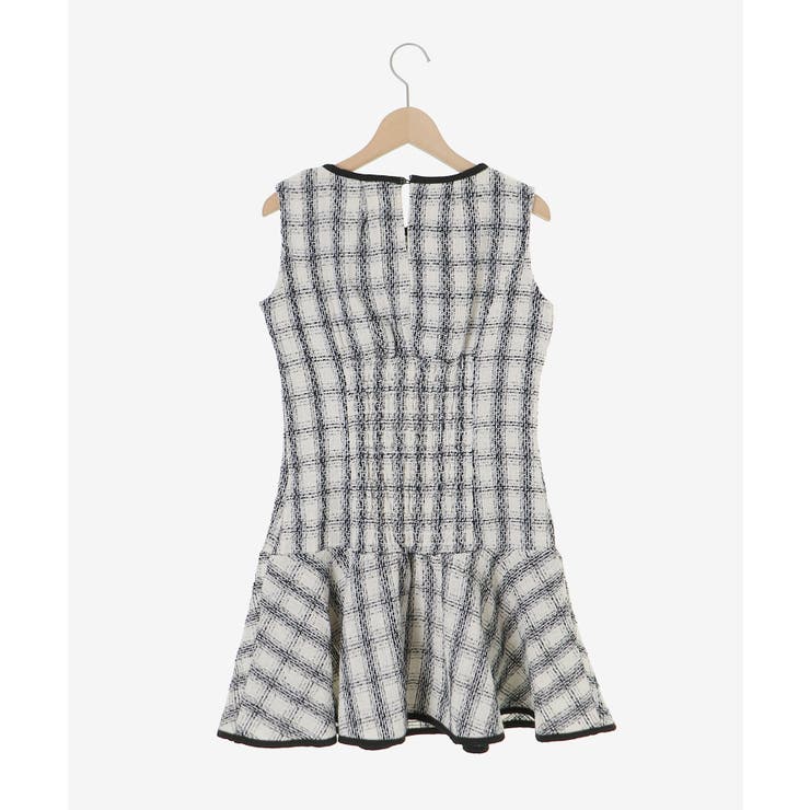 リボンブローチセットツイードワンピ | MAJESTIC LEGON  | 詳細画像24 