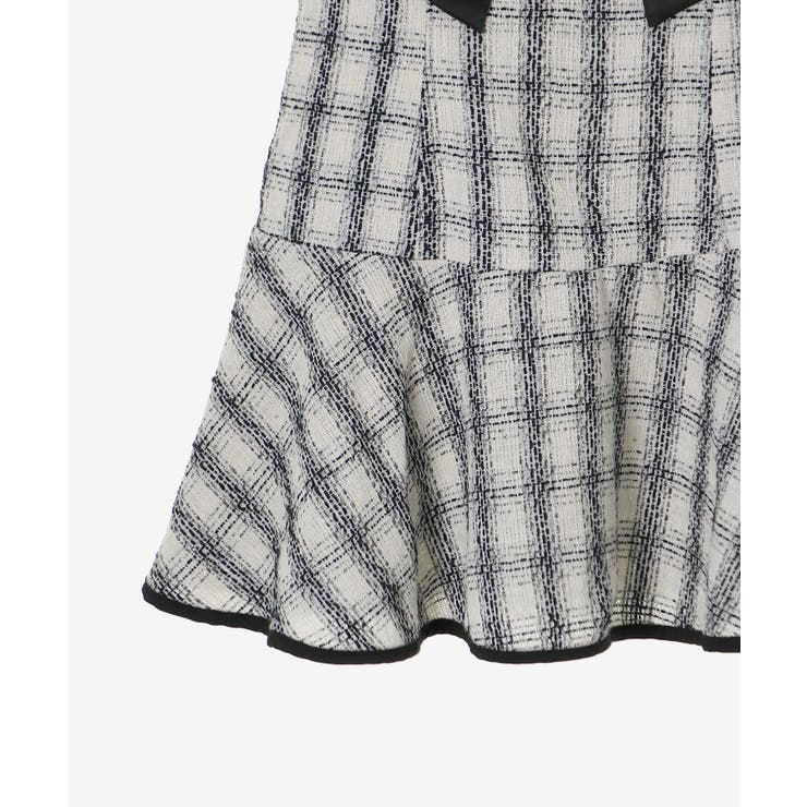 リボンブローチセットツイードワンピ | MAJESTIC LEGON  | 詳細画像27 