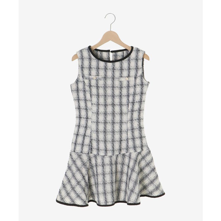 リボンブローチセットツイードワンピ | MAJESTIC LEGON  | 詳細画像28 