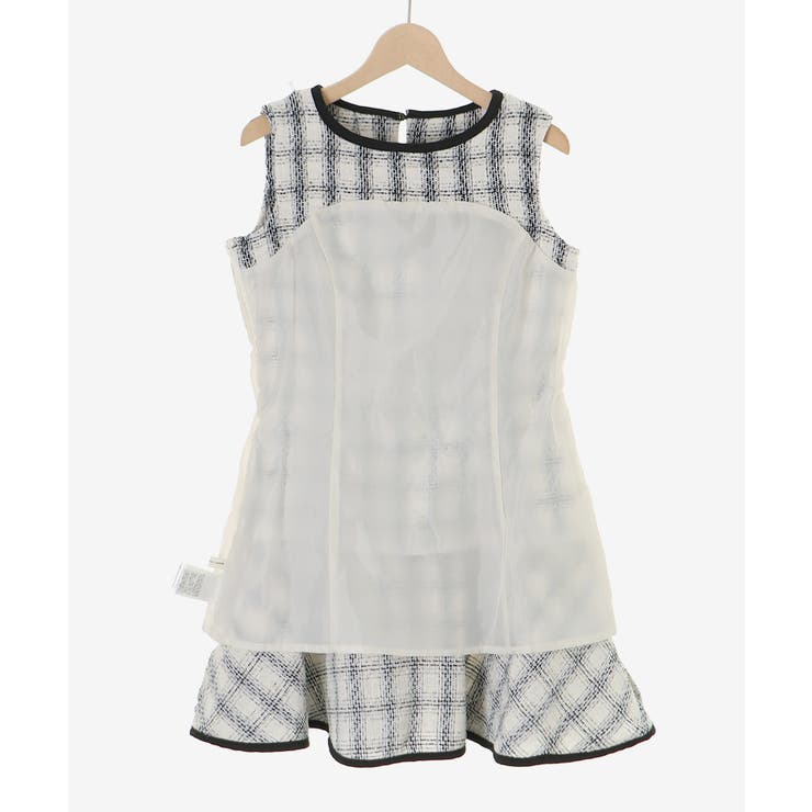 リボンブローチセットツイードワンピ | MAJESTIC LEGON  | 詳細画像31 