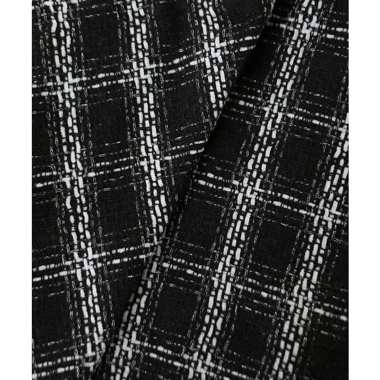 リボンブローチセットツイードワンピ | MAJESTIC LEGON  | 詳細画像36 