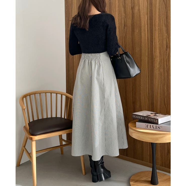 シャギーカーデセットキャミワンピース | MAJESTIC LEGON  | 詳細画像12 