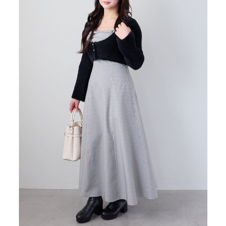 シャギーカーデセットキャミワンピース | MAJESTIC LEGON  | 詳細画像14 