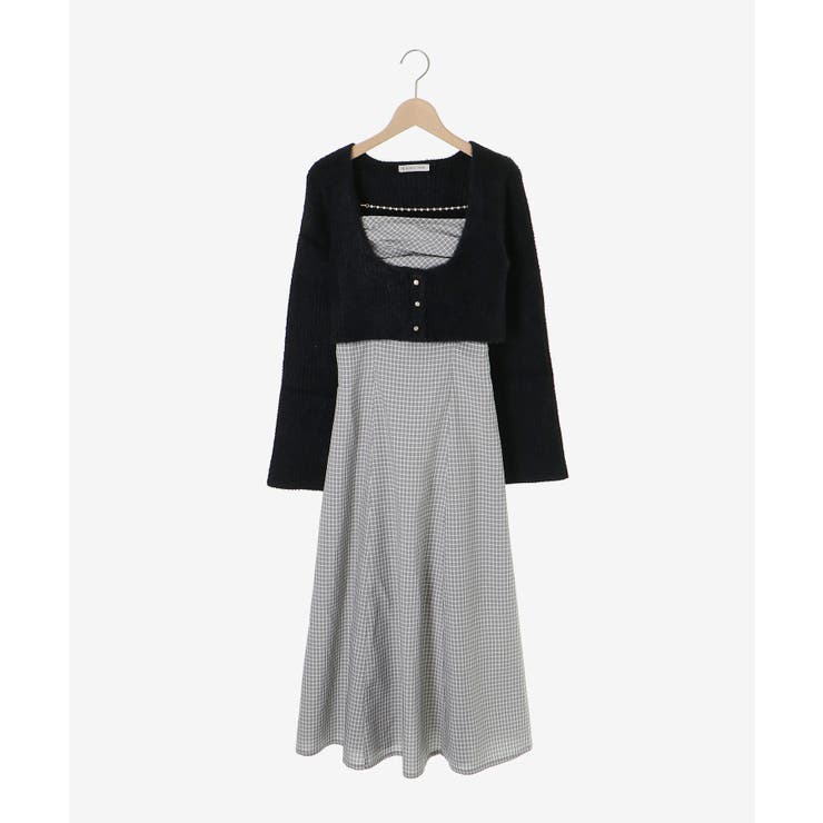 シャギーカーデセットキャミワンピース | MAJESTIC LEGON  | 詳細画像20 