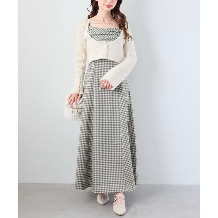 シャギーカーデセットキャミワンピース | MAJESTIC LEGON  | 詳細画像4 