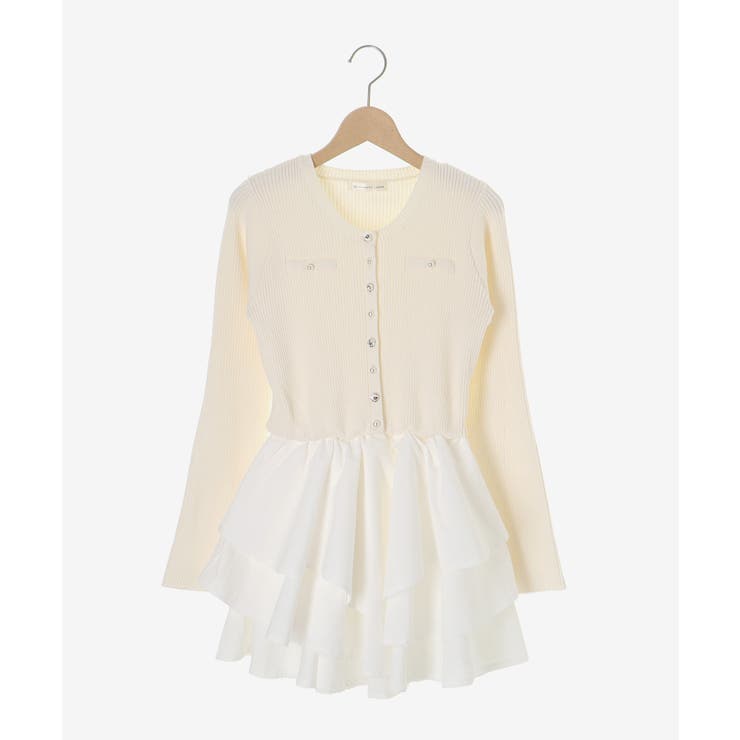 ニットドッキングティアードミニワンピ | MAJESTIC LEGON  | 詳細画像27 