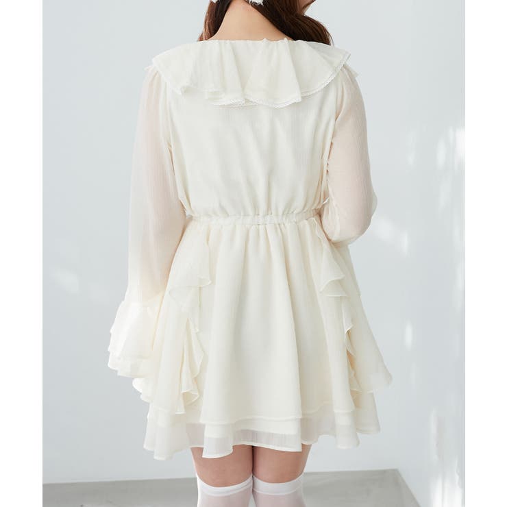 エアリーラッフルフリルミニワンピース | MAJESTIC LEGON  | 詳細画像11 