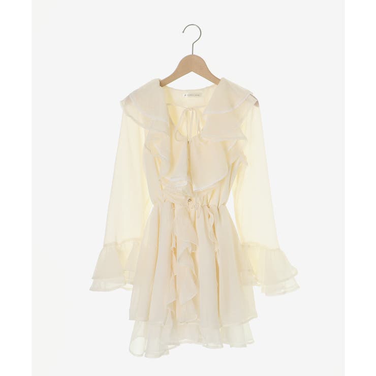 エアリーラッフルフリルミニワンピース | MAJESTIC LEGON  | 詳細画像19 