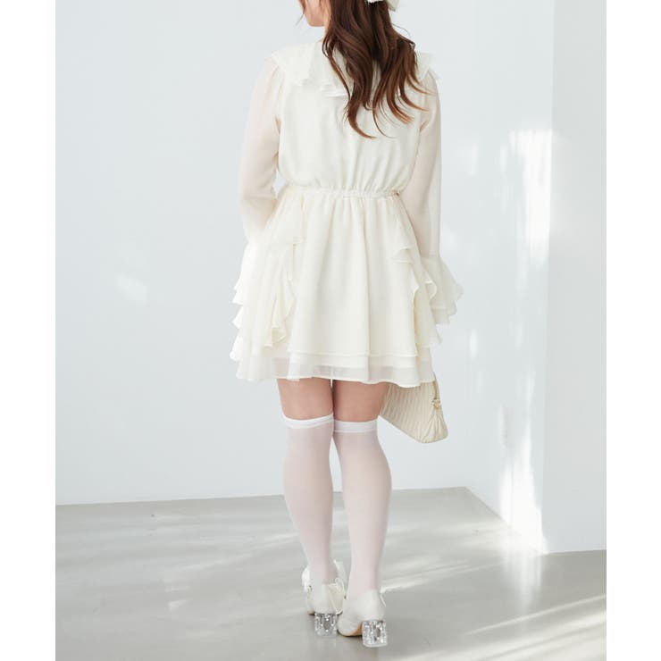 エアリーラッフルフリルミニワンピース | MAJESTIC LEGON  | 詳細画像8 