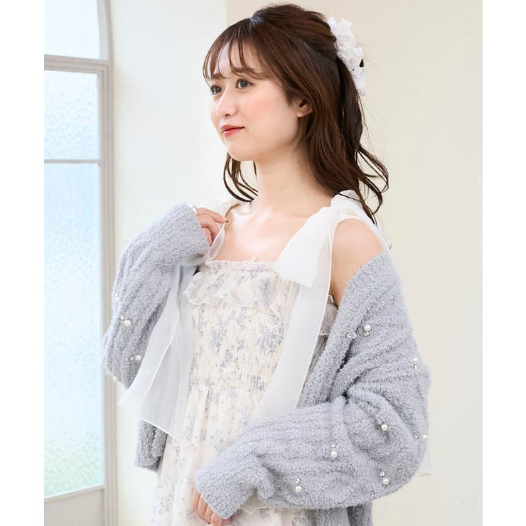 2wayショルダーリボンキャミワンピ | MAJESTIC LEGON  | 詳細画像13 