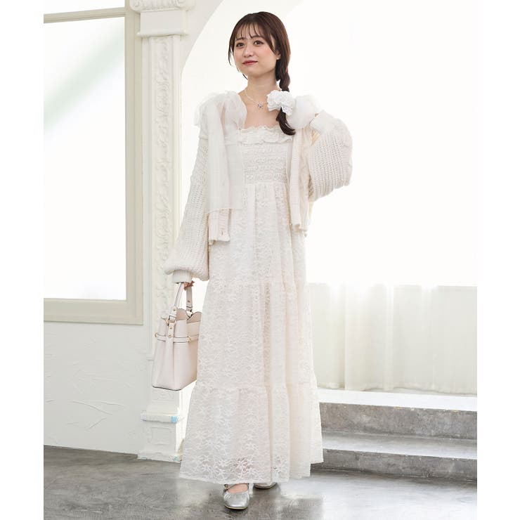 2wayショルダーリボンキャミワンピ | MAJESTIC LEGON  | 詳細画像18 