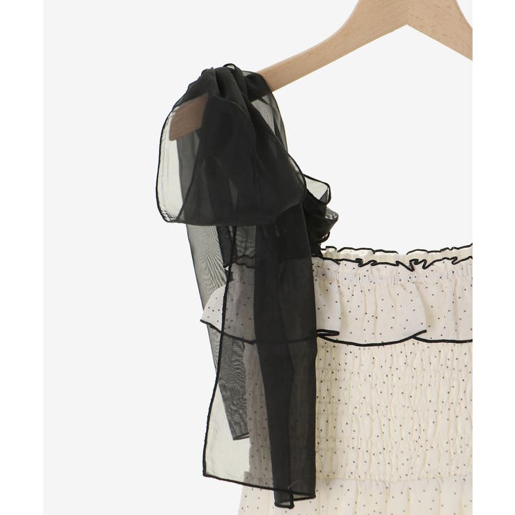 2wayショルダーリボンキャミワンピ | MAJESTIC LEGON  | 詳細画像48 