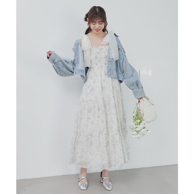 2wayショルダーリボンキャミワンピ | MAJESTIC LEGON  | 詳細画像6 