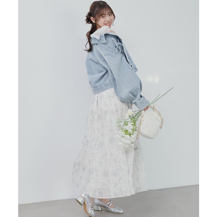 2wayショルダーリボンキャミワンピ | MAJESTIC LEGON  | 詳細画像7 