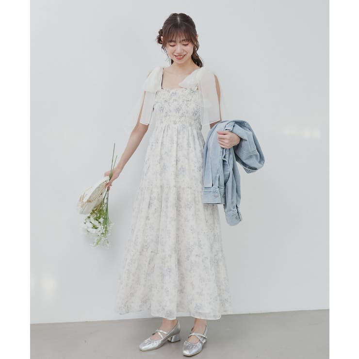 2wayショルダーリボンキャミワンピ | MAJESTIC LEGON  | 詳細画像8 